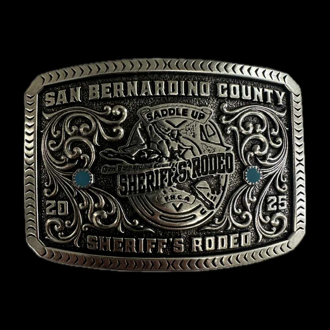 2025 San Bernardino Sheriff's Rodeo - Belt Buckle by Montana Silversmith