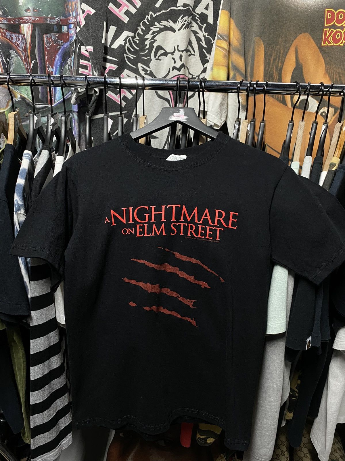 00 Vintage Nightmare On Elm St Movie Tee Shirt Small