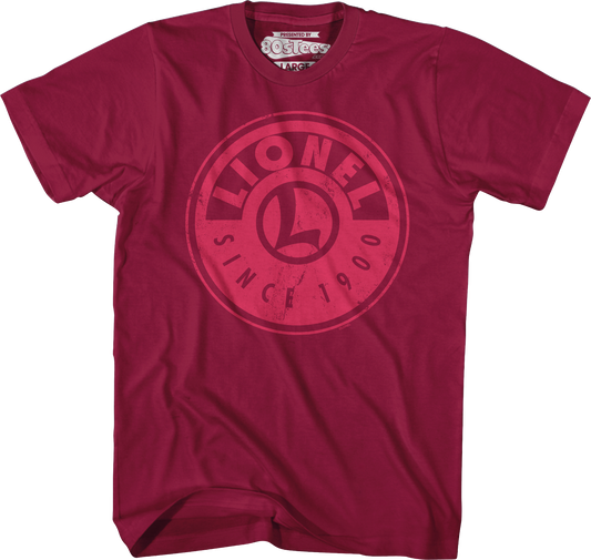 Cardinal Red Logo Lionel Trains T-Shirt