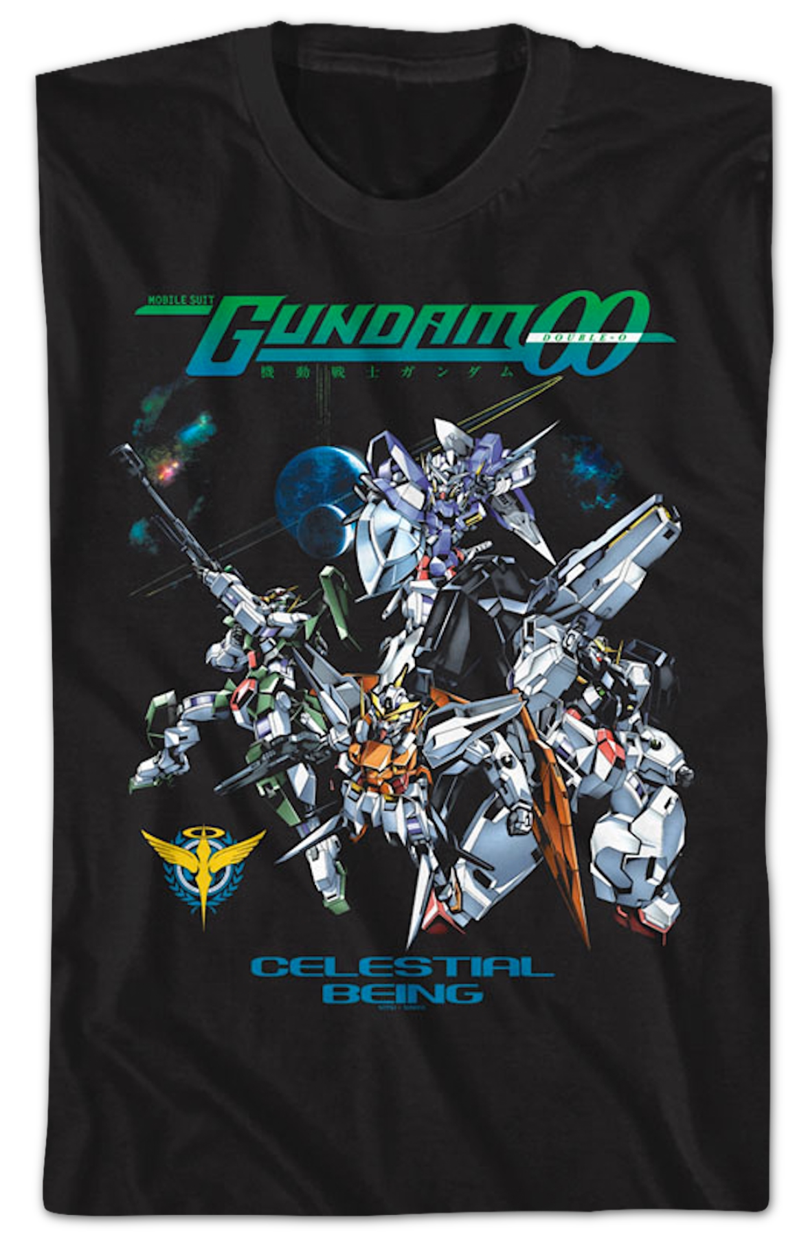 Celestial Being Gundam T-Shirt