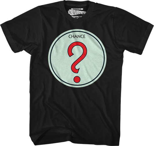 Chance Question Mark Monopoly T-Shirt