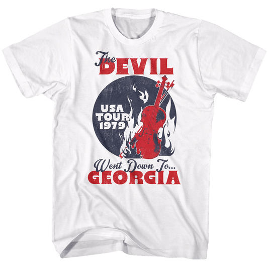 Charlie Daniels Band Devil Went Down To Georgia 79 Tour T-Shirt