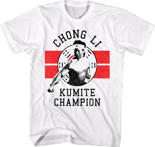 Chong Li Kumite Champion Bloodsport T-Shirt