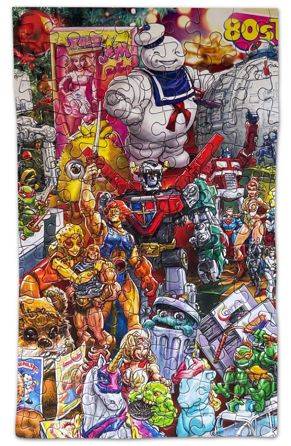 Classic Christmas Toys 80sTees.com Puzzle