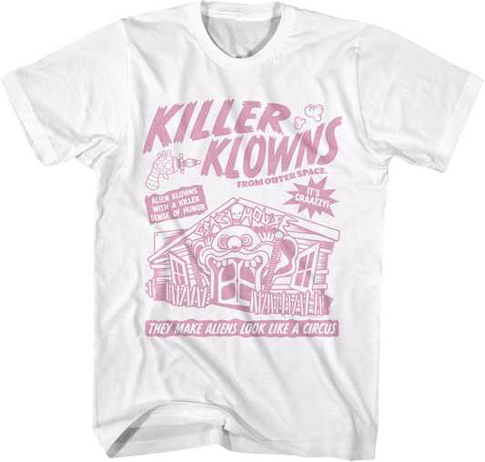 Circus Poster Killer Klowns From Outer Space T-Shirt