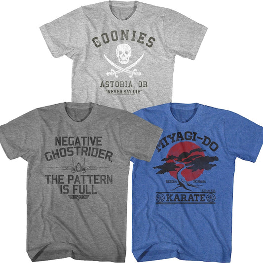 Classic 80s Movies T-Shirt Bundle