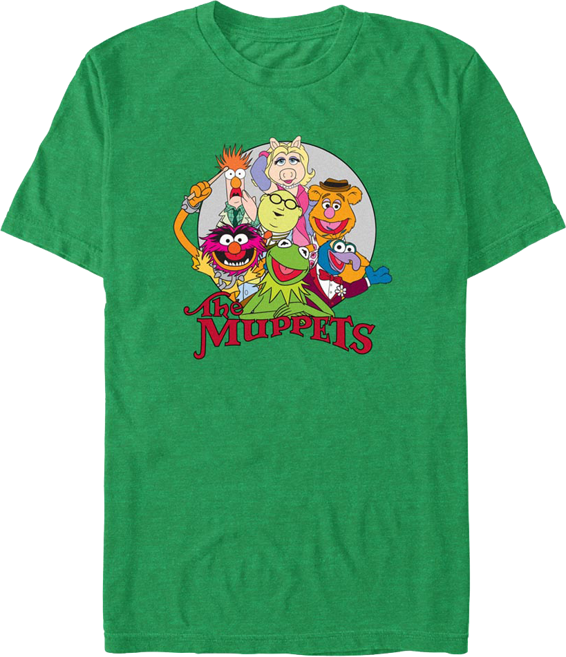Classic Characters Group Photo Muppets T-Shirt