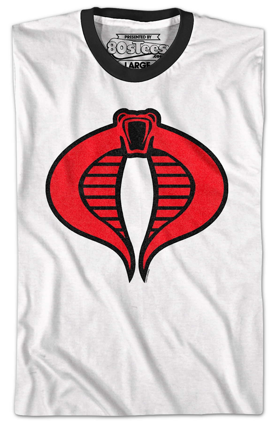 Classic Cobra Logo GI Joe Ringer Shirt