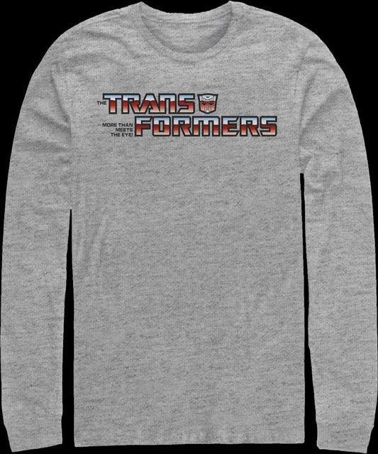 Classic Logo Transformers Long Sleeve Shirt