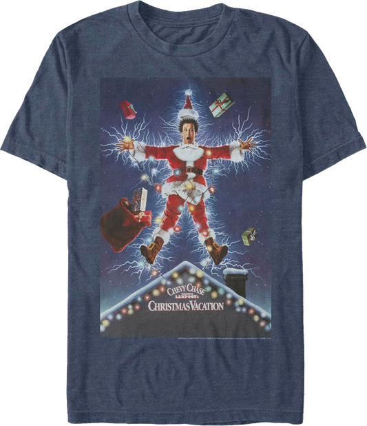 Classic Poster National Lampoon's Christmas Vacation T-Shirt