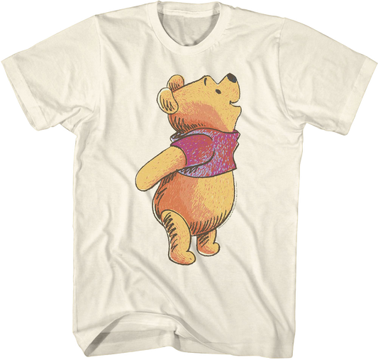 Classic Sketch Winnie The Pooh T-Shirt