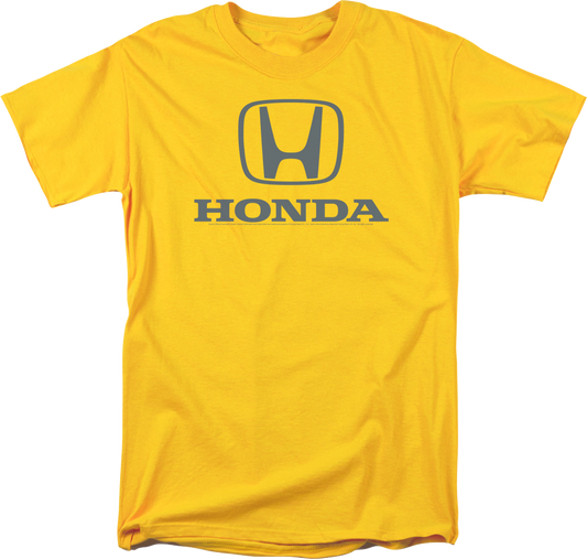 Classic Yellow Logo Honda T-Shirt