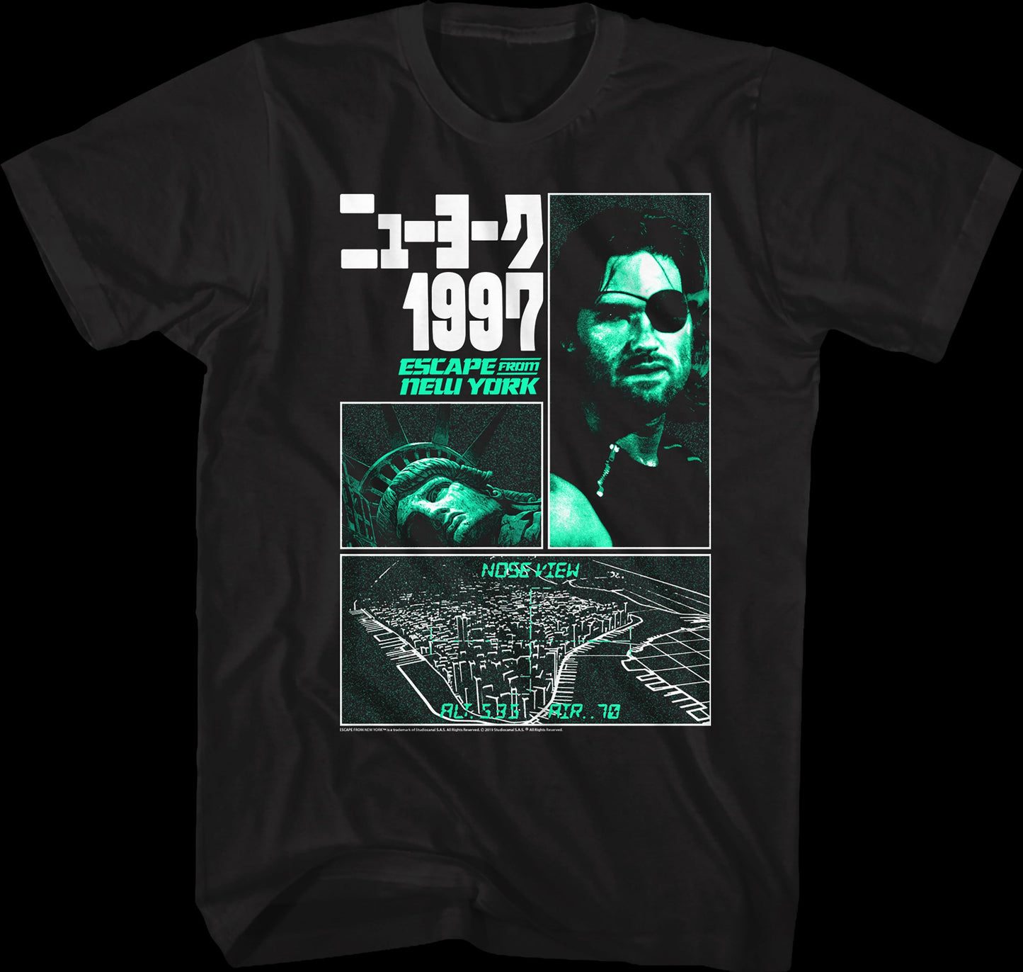 Collage Poster Escape From New York T-Shirt