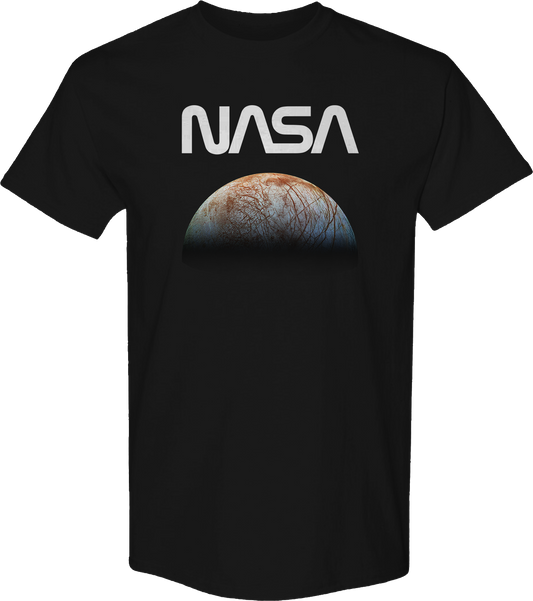 Crescent Phase NASA T-Shirt