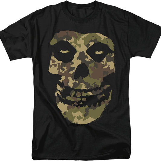 Crimson Camouflage Misfits T-Shirt