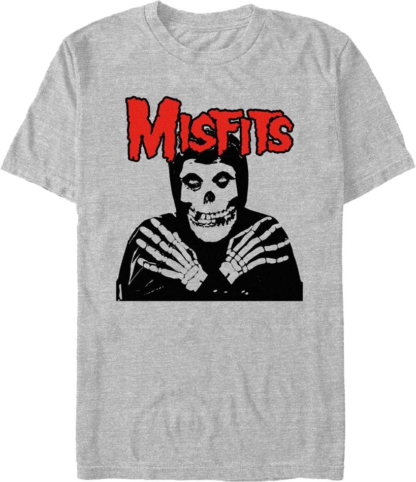 Crimson Ghost Crossed Arms Misfits T-Shirt