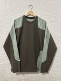 Kith K Tech Long Sleeve Slate Pocketed Pullover Shirt Sample