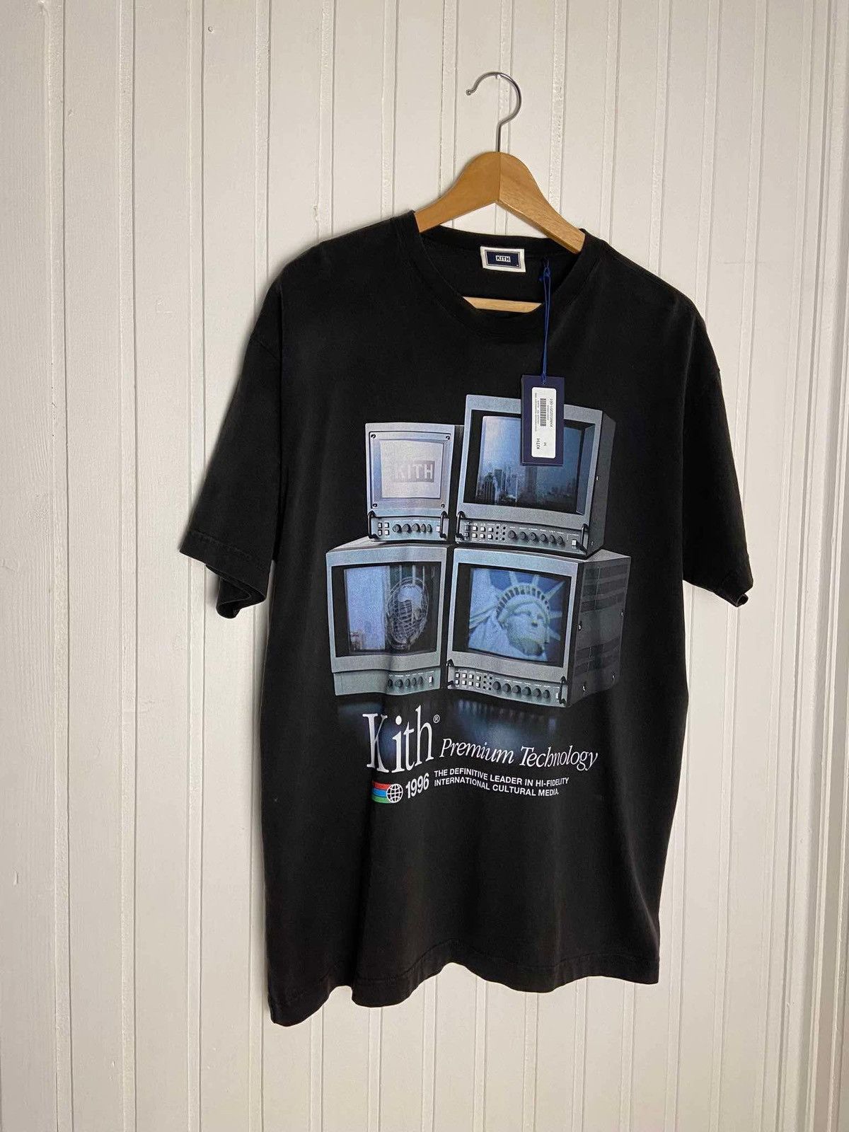 Tee Kith Technology 1996 Black Size M