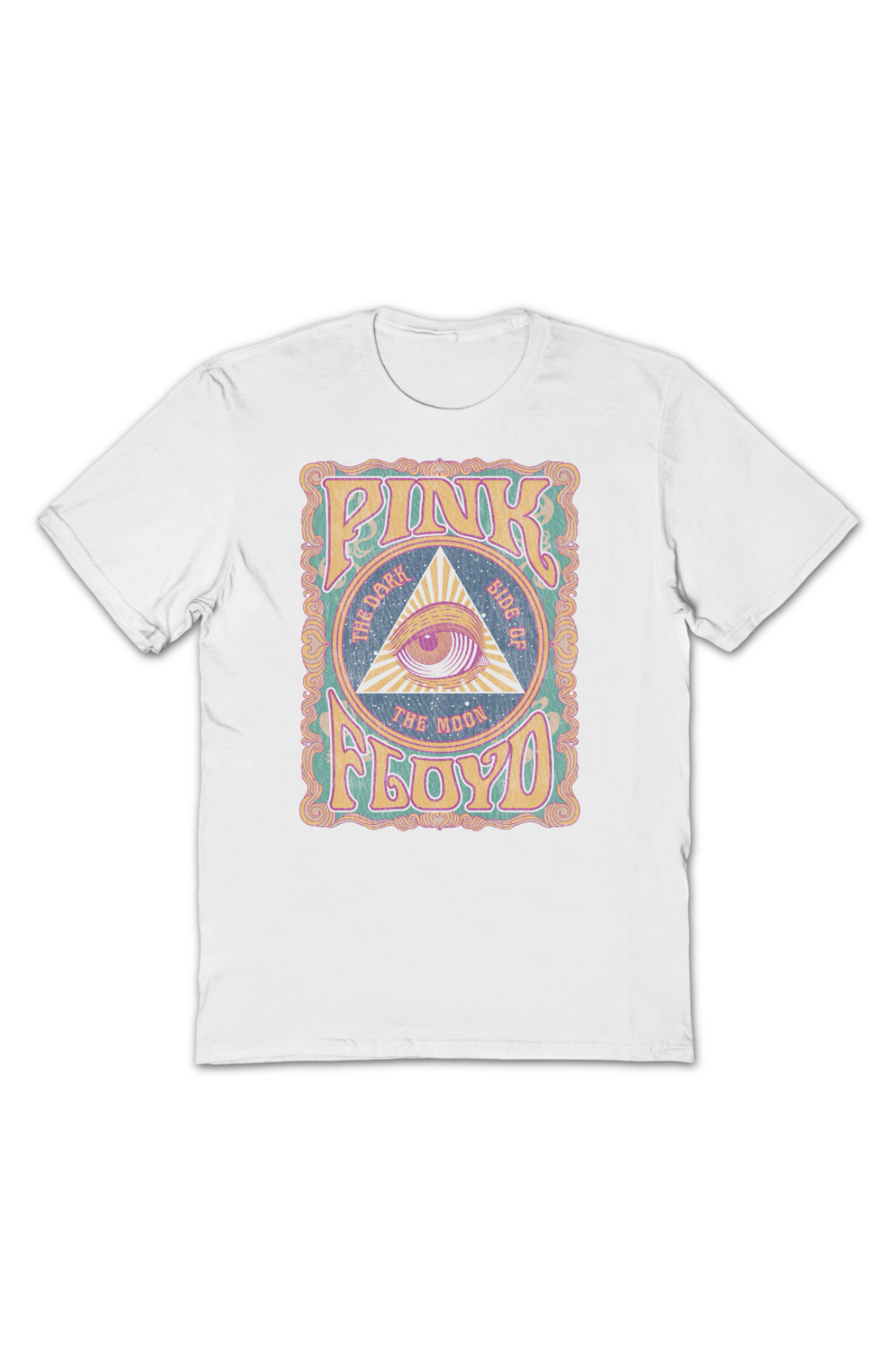 Dark Side of the Moon All Seeing Eye Pink Floyd T-Shirt