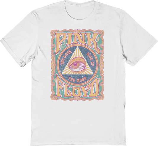 Dark Side of the Moon All Seeing Eye Pink Floyd T-Shirt