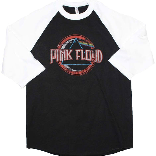 Dark Side of the Moon Pink Floyd Raglan Baseball Shirt
