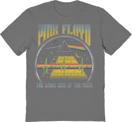 Dark Side of the Moon Soundwaves Pink Floyd T-Shirt