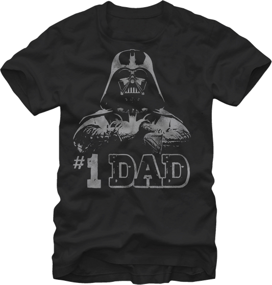 Darth Vader #1 Dad T-Shirt