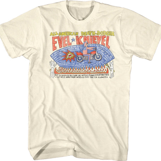 Death-Dodger Evel Knievel T-Shirt