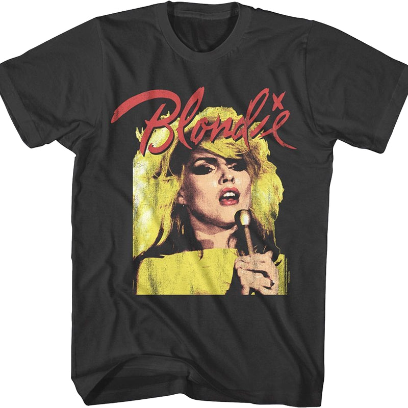 Debbie Harry Singing Blondie T-Shirt