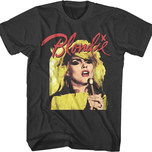 Debbie Harry Singing Blondie T-Shirt