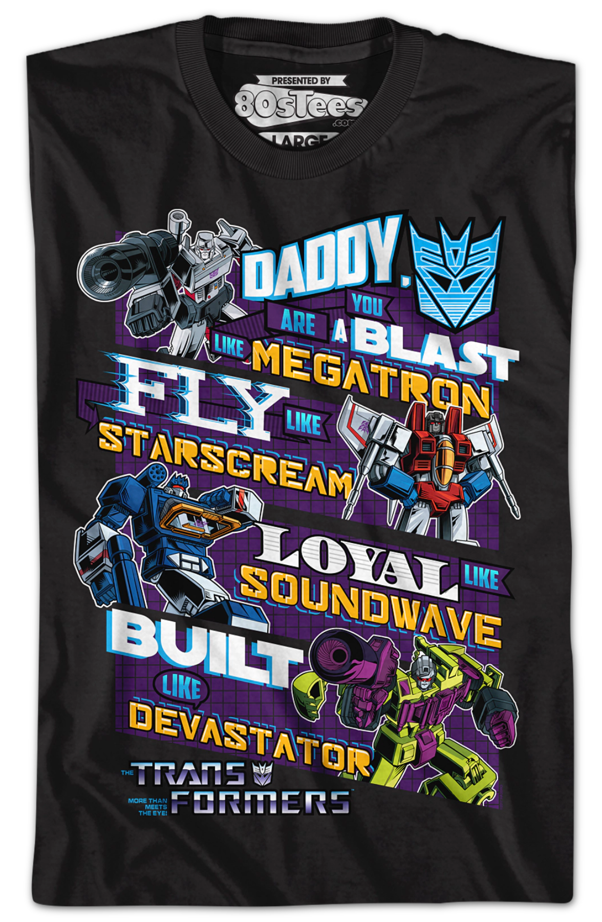 Decepticons Father's Day Transformers T-Shirt