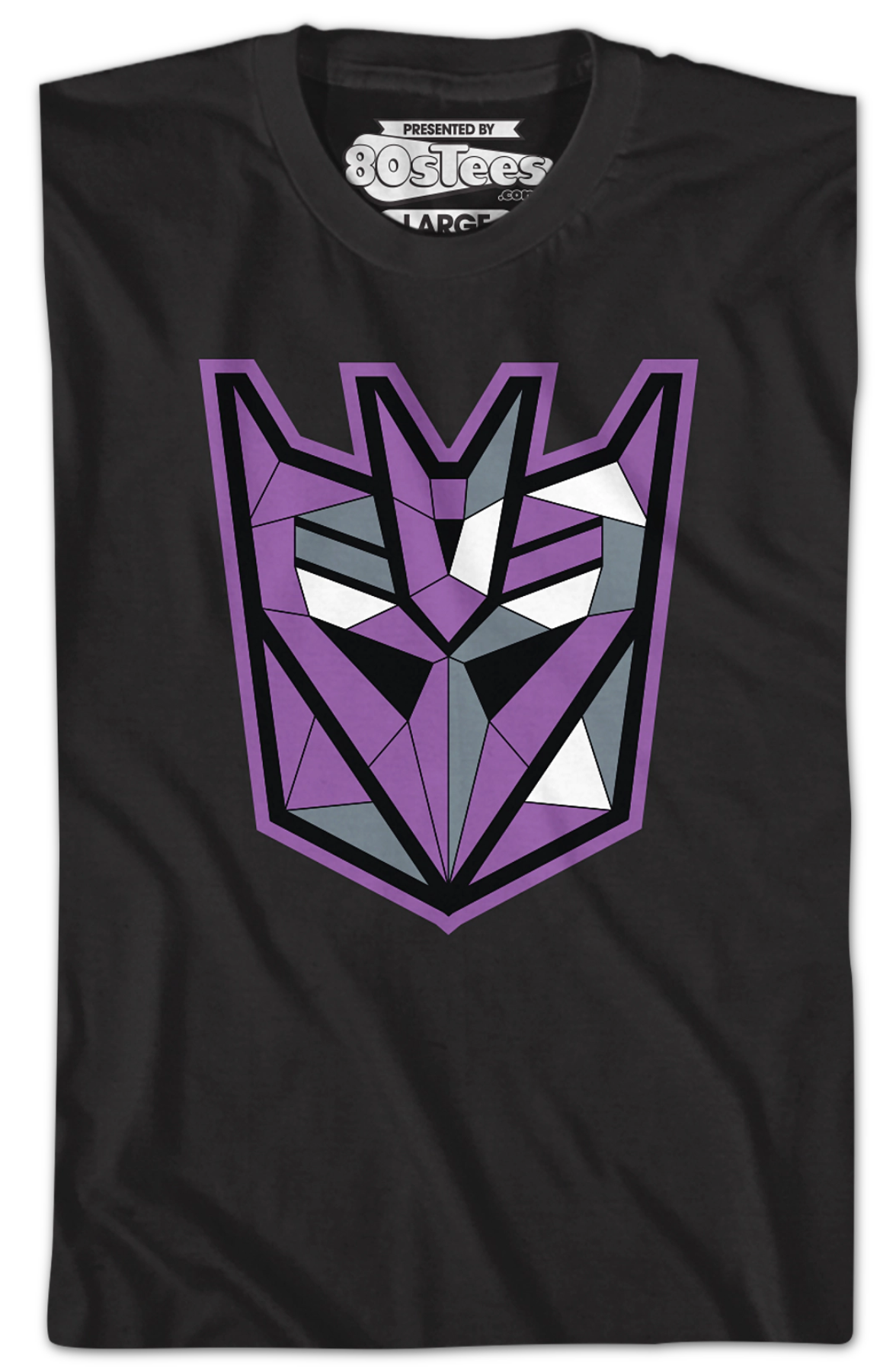 Decepticons Geometric Logo Transformers T-Shirt