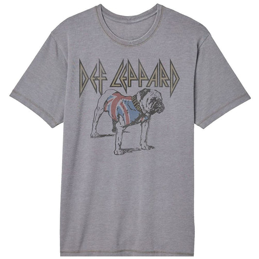 Def Leppard Bulldog Vintage Wash T-Shirt
