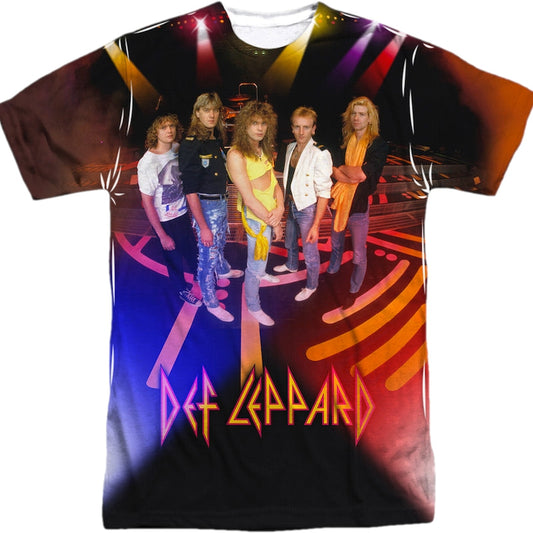Def Leppard Group Sublimation Shirt