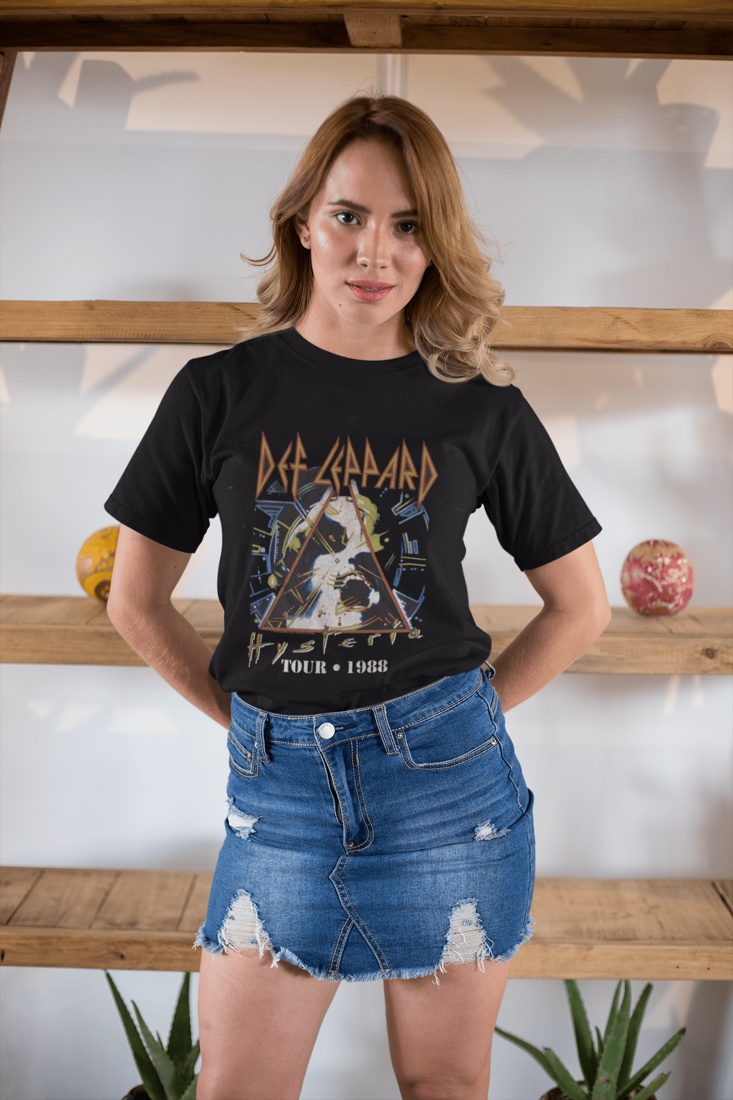 Def Leppard Hysteria Tour 88 T-Shirt