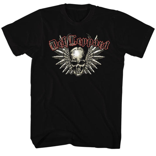 Def Leppard Skull Wings T-Shirt