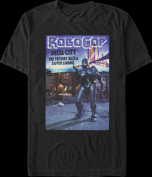 Delta City Poster Robocop T-Shirt