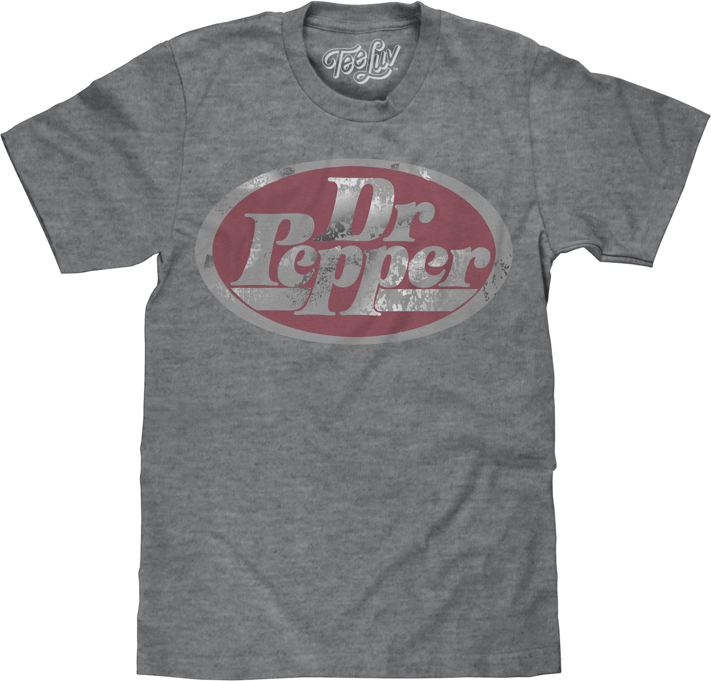 Distressed Classic Logo Dr. Pepper T-Shirt