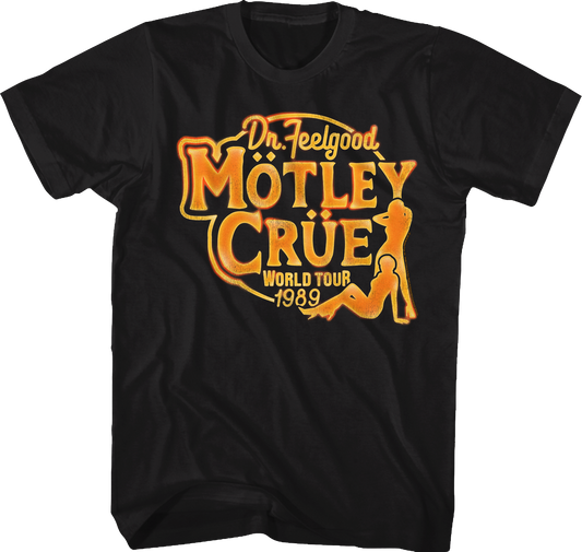 Dr. Feelgood World Tour Motley Crue T-Shirt Style001