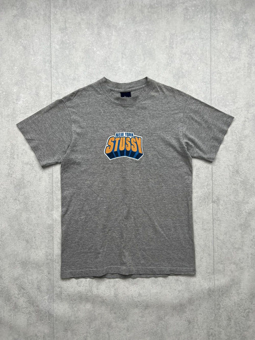 00 S Stussy New York Knicks Nba Team Rare Y2k Tee Hoodie, Sweatshirt | FlexRushtees.com
