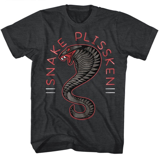 Escape From New York - Snake Plissken Cobra Black Heather T-Shirt