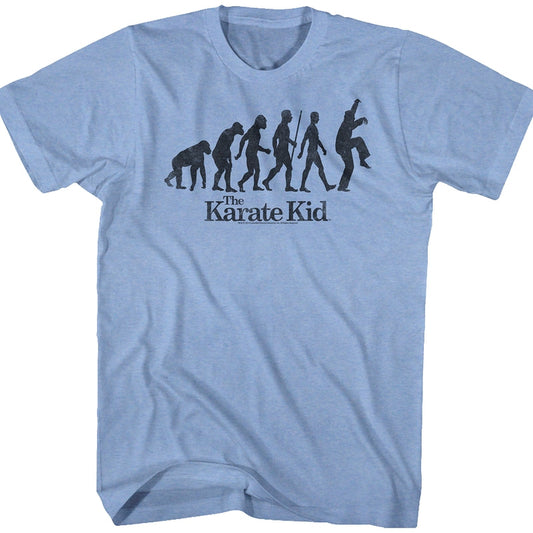 Evolution Crane Kick Karate Kid Shirt