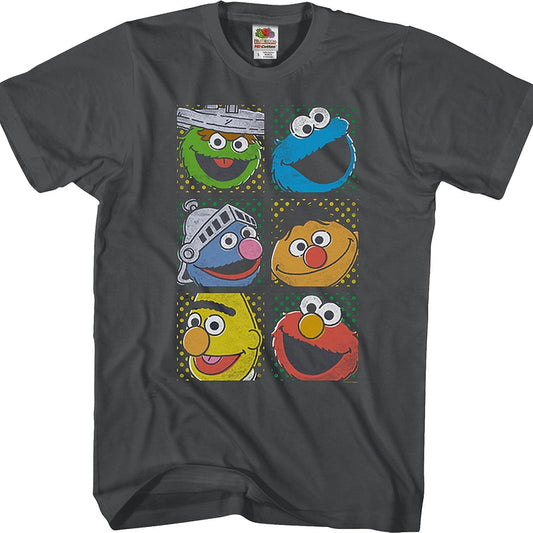 Faces of Sesame Street T-Shirt