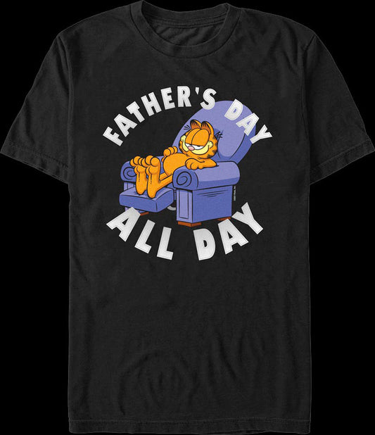 Father's Day All Day Garfield T-Shirt