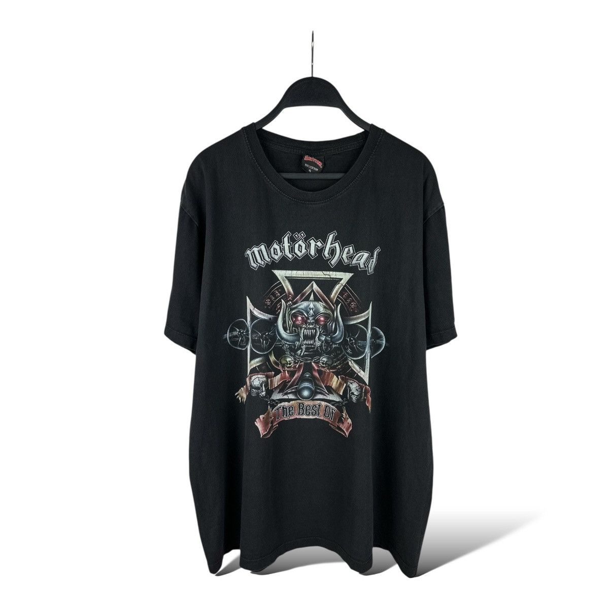 Band Tees Vintage Motorhead The Best Of Promo Album Rock T Shirt