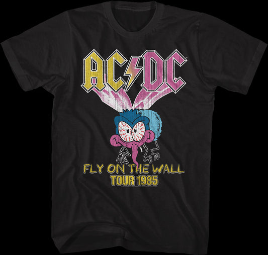 Fly On The Wall Tour 1985 ACDC Shirt