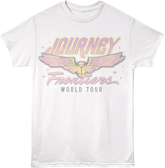 Front & Back Frontiers World Tour Journey T-Shirt