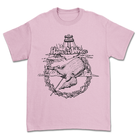 Home Is Where - Pink Whale T-Shirt