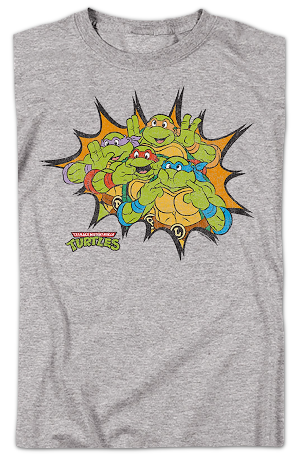 Funny Faces Teenage Mutant Ninja Turtles T-Shirt