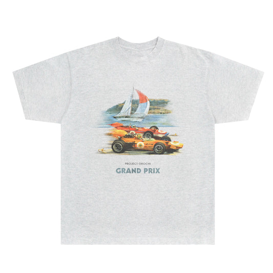 Grand Prix Tee - Heather Gray
